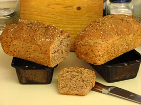 100% WW flaxseed bread