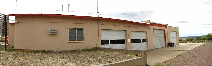East view of Magdalena fire station